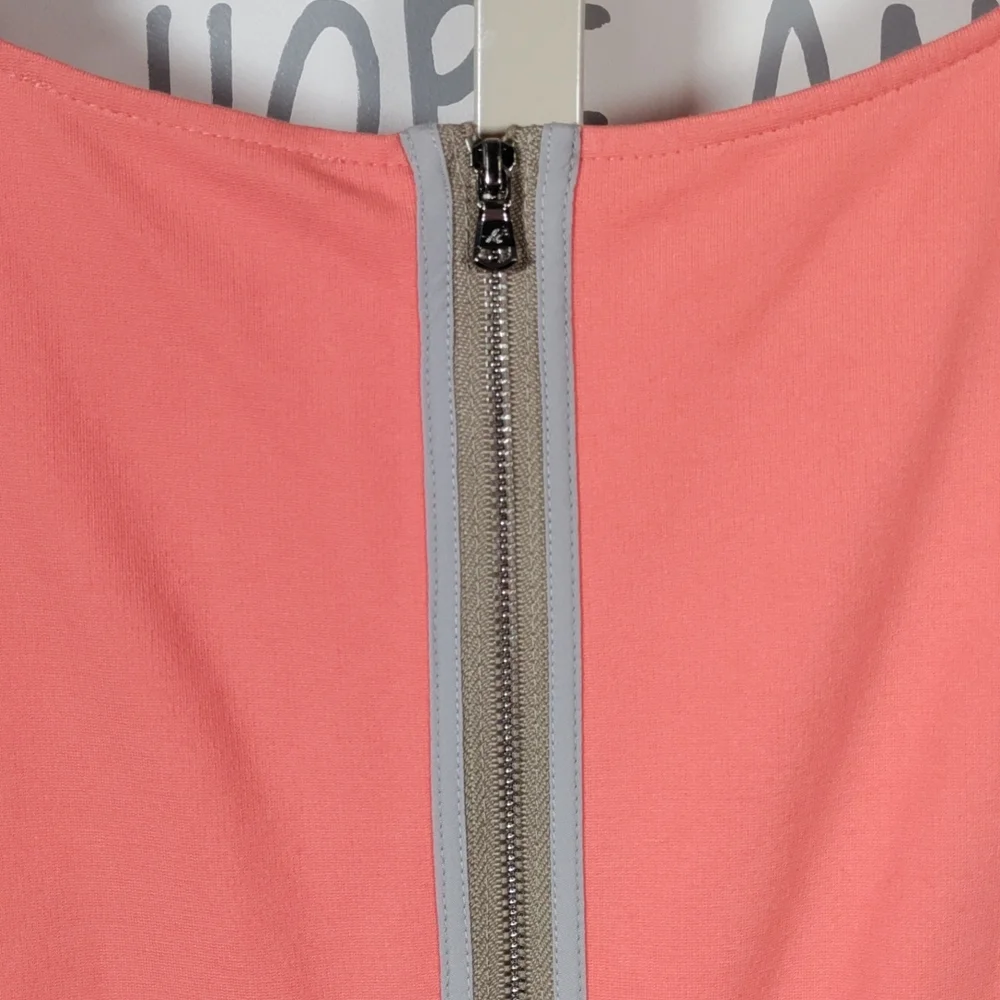 *E163 Kenneth Cole peach sleeveless dress 8 NWT CLEARANCE - Picture 8 of 16